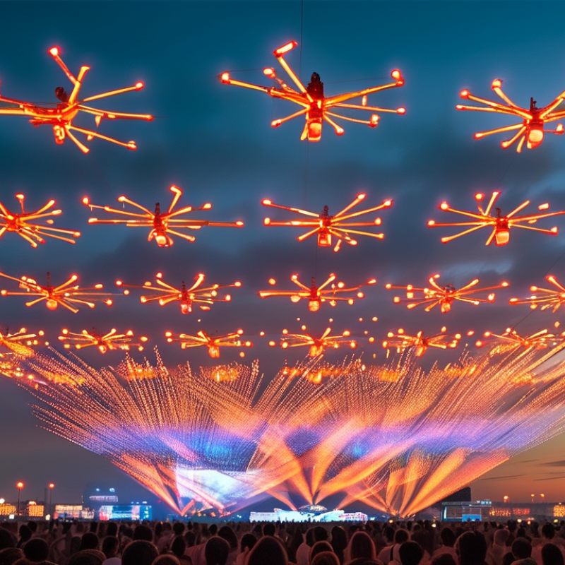 Why Choose a LED Drone Light Show for Events?