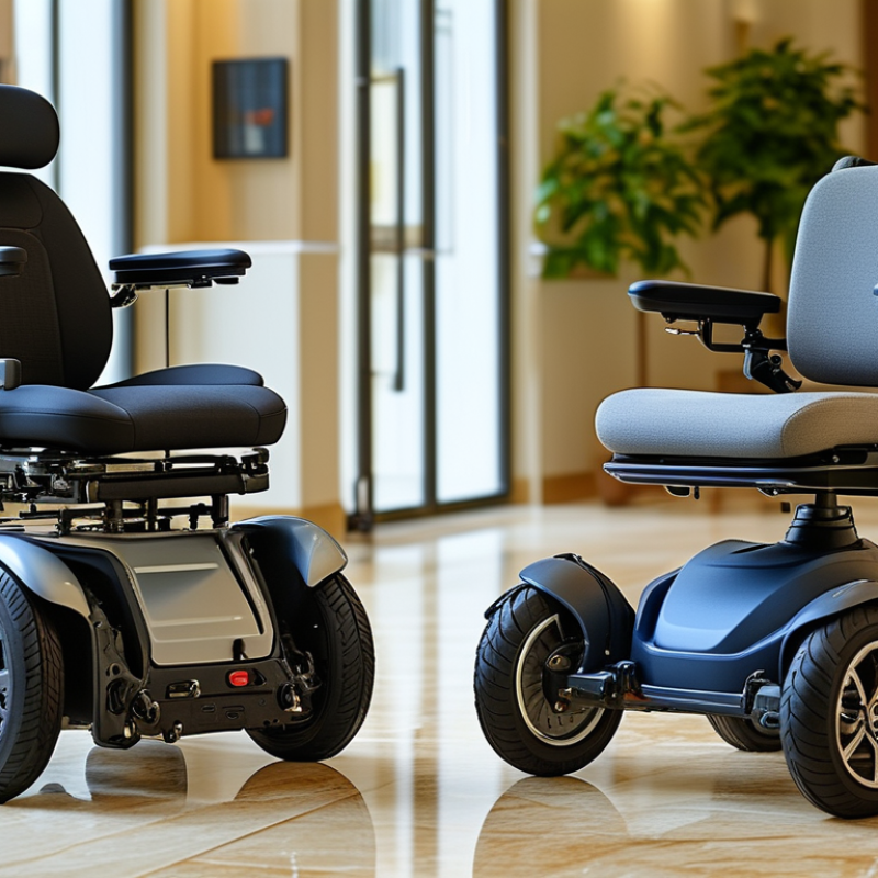 What Is the Difference Between Power Chairs and Scooters?