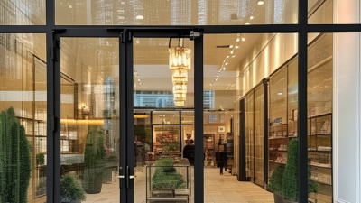 How to Choose the Right Storefront Glass Door?