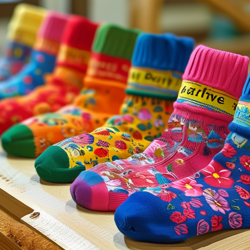 10 Best Digital Print Socks Manufacturers for Global Buyers