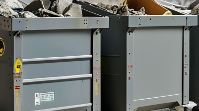 5 Best Construction Garbage Bins for Global Buyers