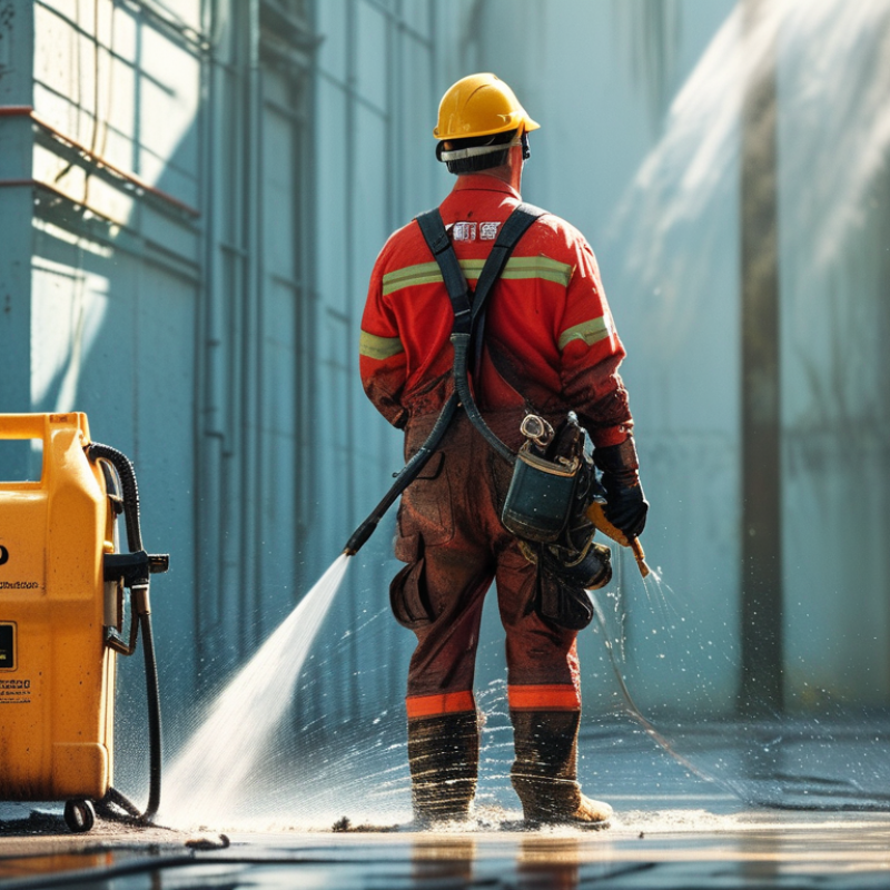 What Safety Precautions Are Needed During Pressure Cleaning?
