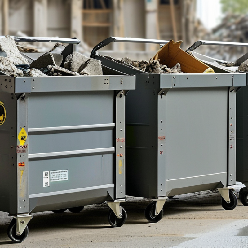 5 Best Construction Garbage Bins for Global Buyers