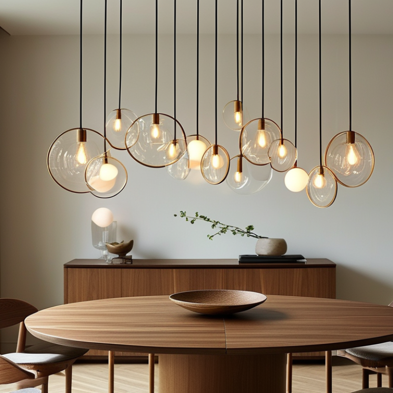 How to Match Chandeliers with Different Dining Table Shapes?