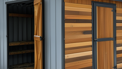 2026 Top Storage Shed Types for Global Buyers?