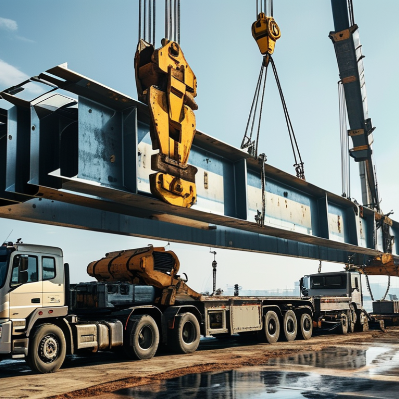 How to Transport Heavy Steel Components Safely?