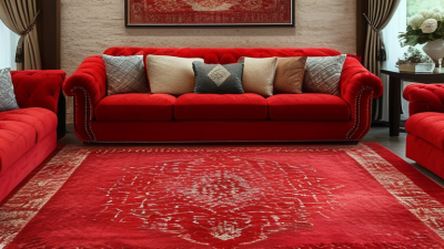 China Top Red Living Room Rug Suppliers?