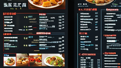 China Top Electronic Menu Board Manufacturers 2026