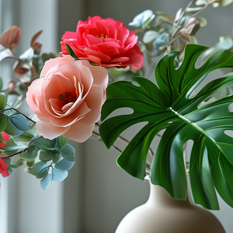 What Is the Difference Between Artificial Flowers and Leaves?
