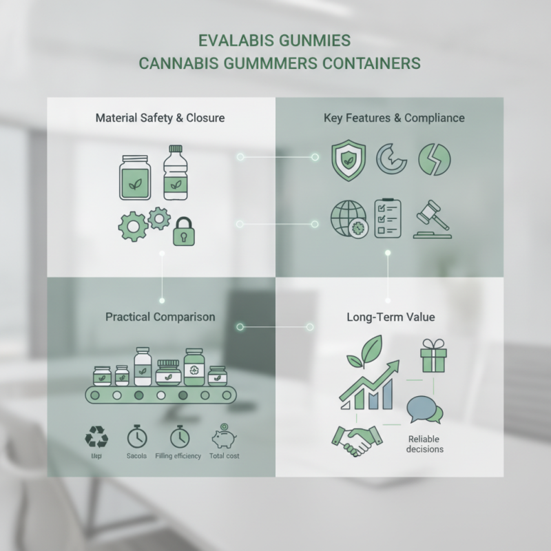 What Is a Cannabis Gummies Container for Global Buyers?