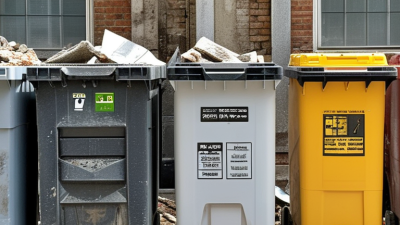 7 Best Construction Trash Container Rental Options?