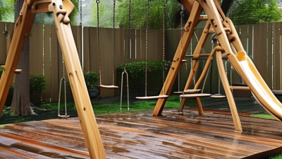 Why Choose a Wooden Swing Set with Slide?