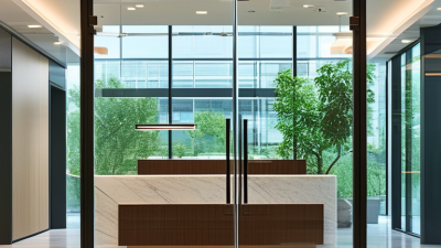 Why Are Glass Doors a Smart Choice for Businesses?