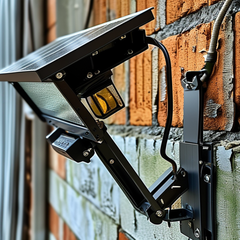 How to Install Solar Floodlights Without a Drill?