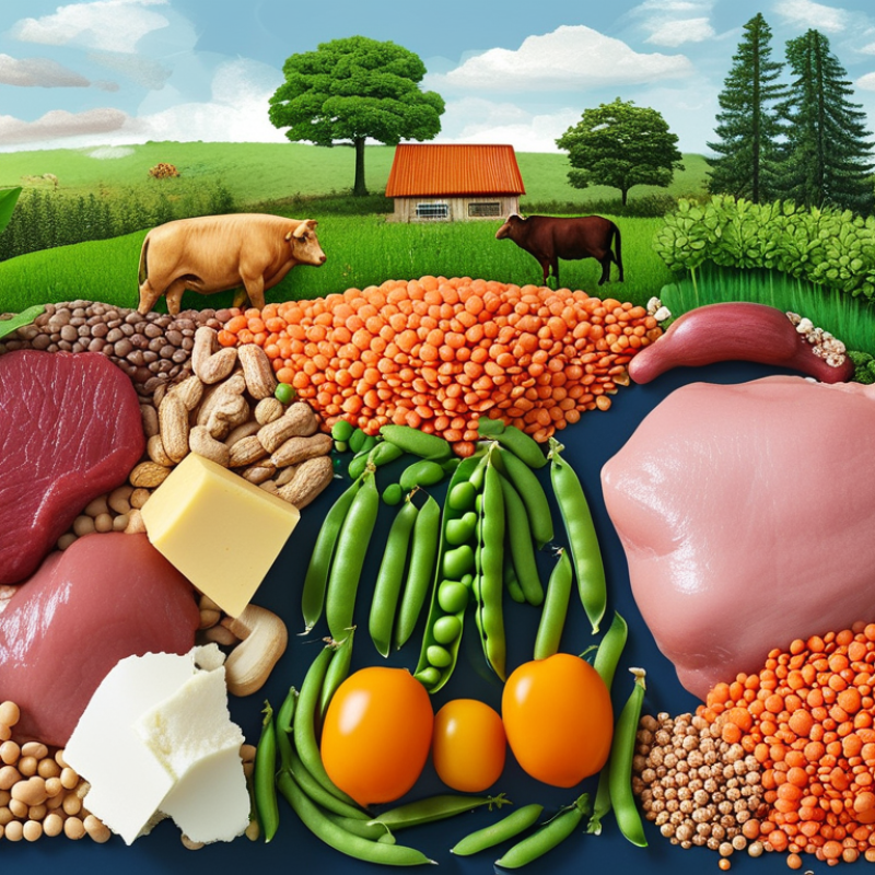5 Best Sustainable Vegetal Proteins vs Animal Proteins?