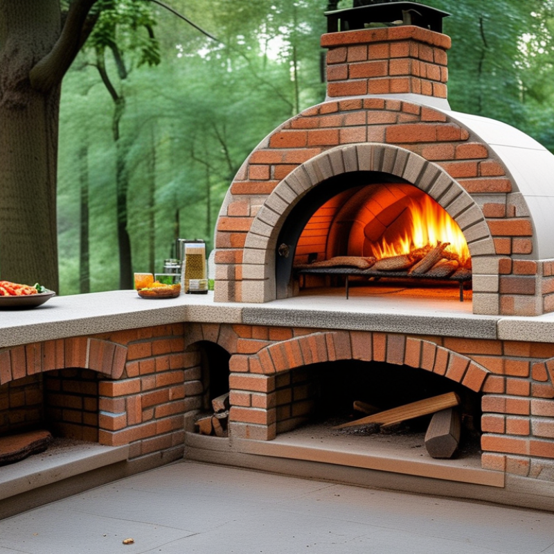 How to Choose an Outdoor Brick Fireplace with Pizza Oven