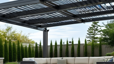 How to Choose the Best Modern Aluminium Pergola?
