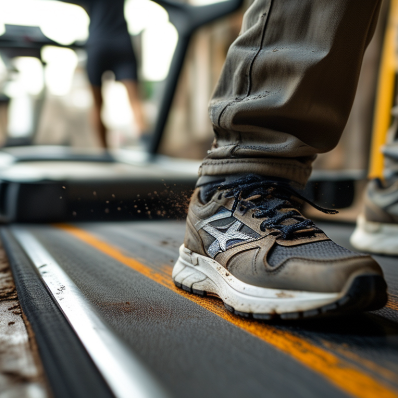 How to Stop a Treadmill Belt From Slipping at High Speed?