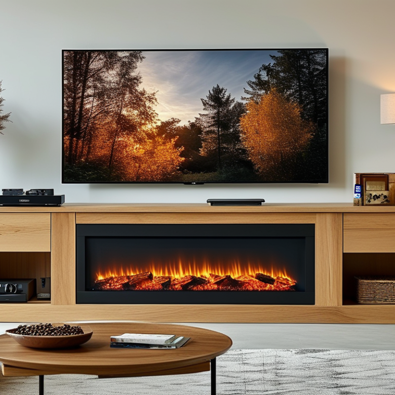 What Is an Electric Fireplace TV Console?