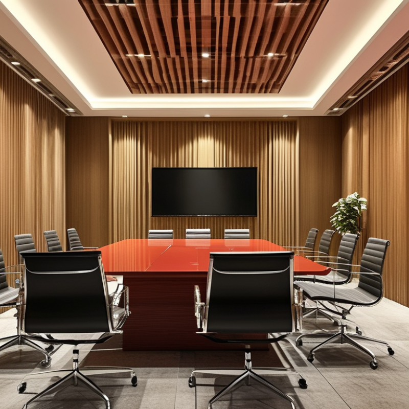 Why Choose Tech Rosewood Acoustic Slat Panel?