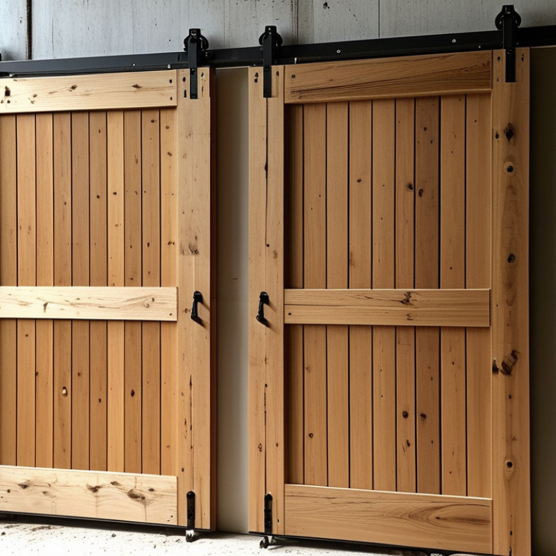 How to Install a Two Panel Barn Door?
