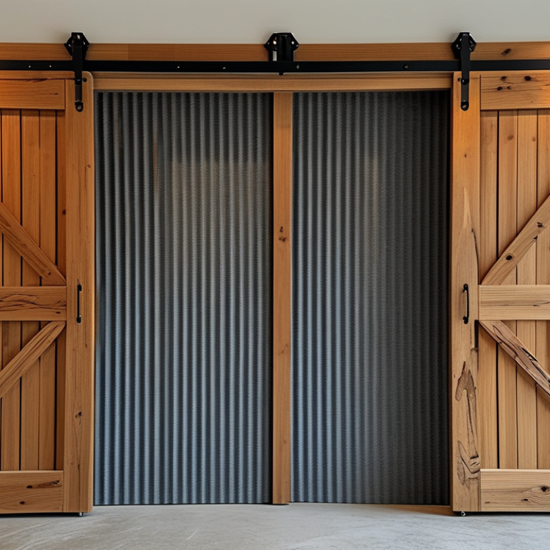 What Is an Acoustic Slat Barn Door and How Does It Work?