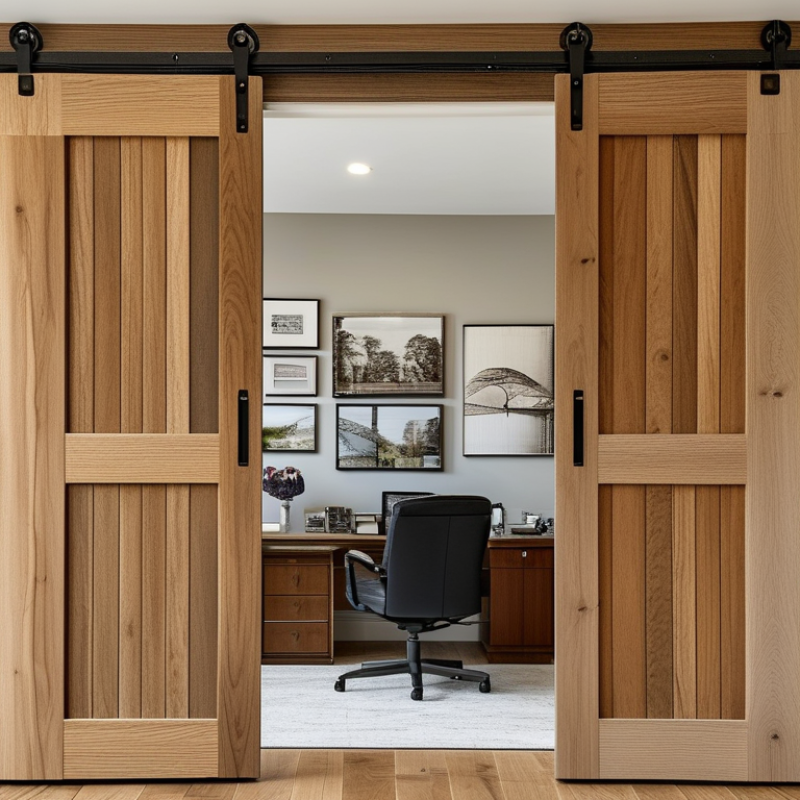 Top 10 Oak Veneer Acoustic Slatted Barn Door Suppliers