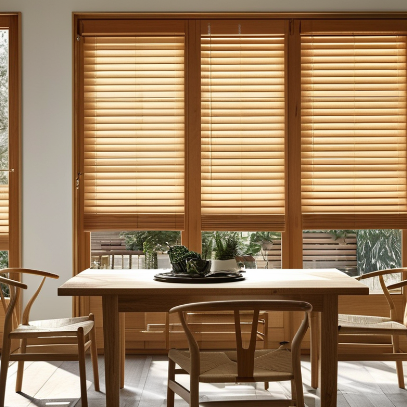 2026 Best Light Teak Grain Wooden Venetian Blinds?