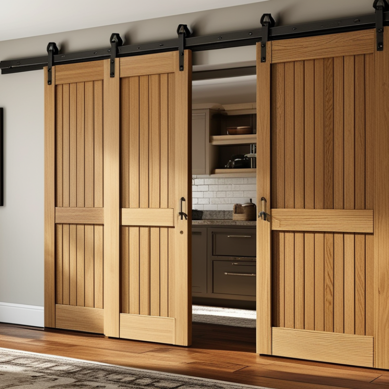 How to Choose an Oak Veneer Acoustic Slatted Barn Door