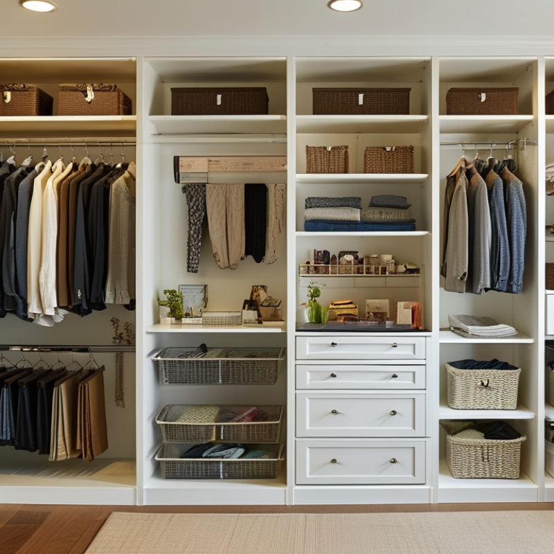 How to Maximize Master Suite Storage Space?