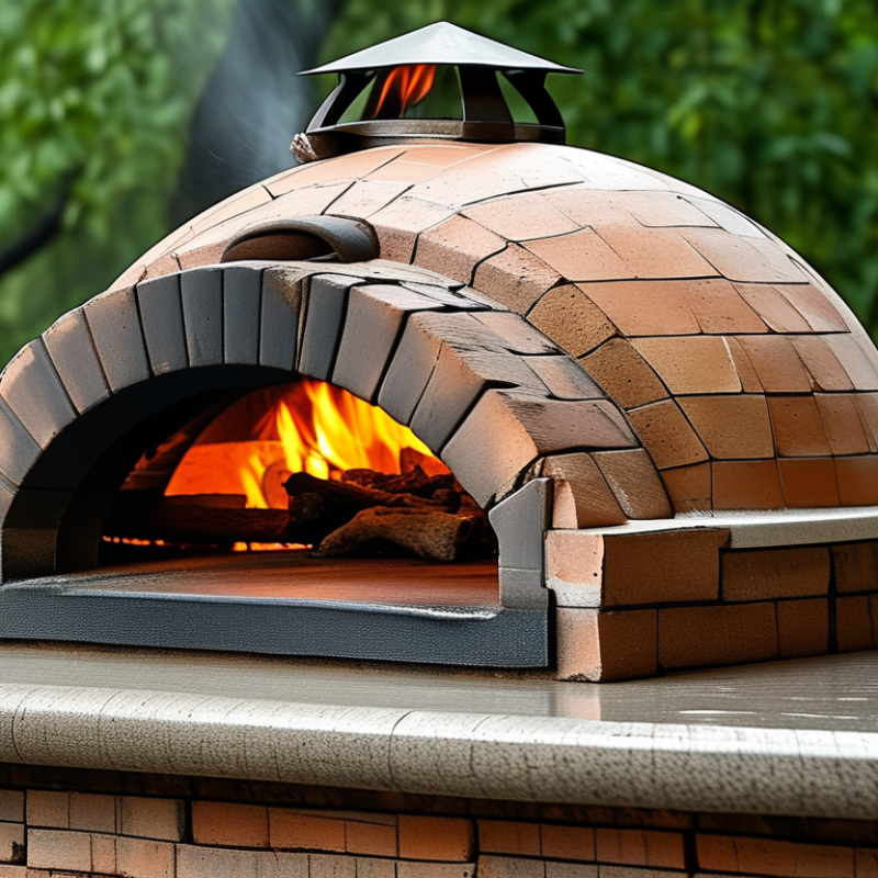 Top Brick Pizza Oven Fireplace for Outdoor Cooking?