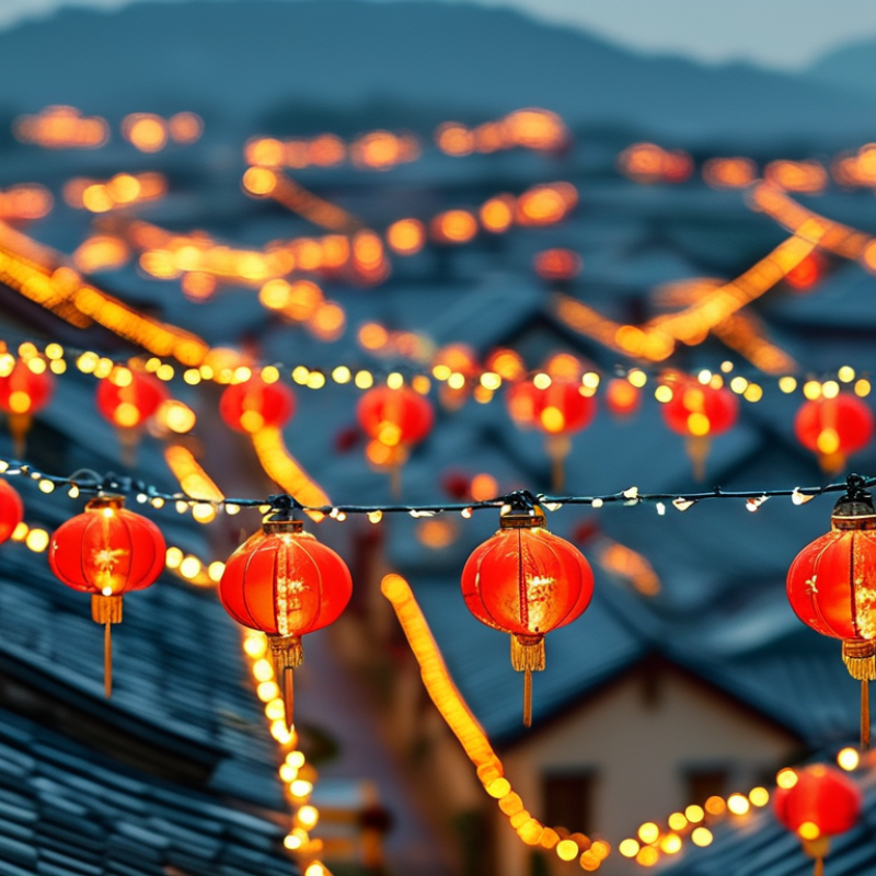 How to Safely Hang China Top Christmas Lights on High Peaks?