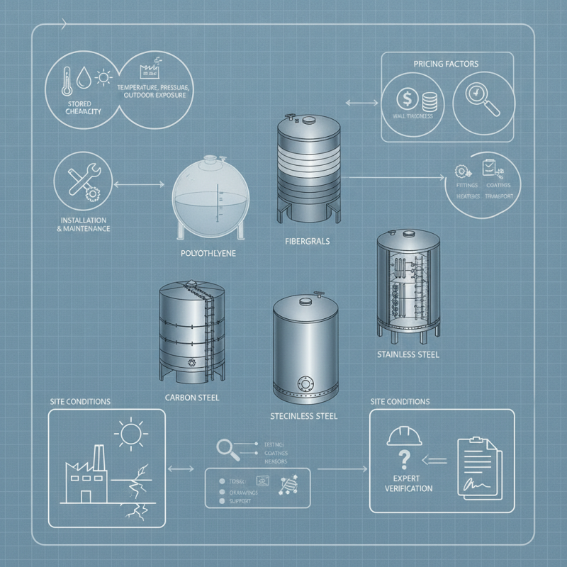 Top Chemical Storage Tank Manufacturers Suppliers and Prices