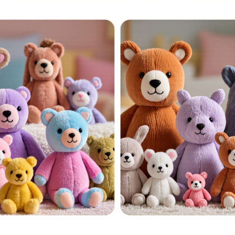 What Is the Difference Between Velvet and Corduroy for Toys?