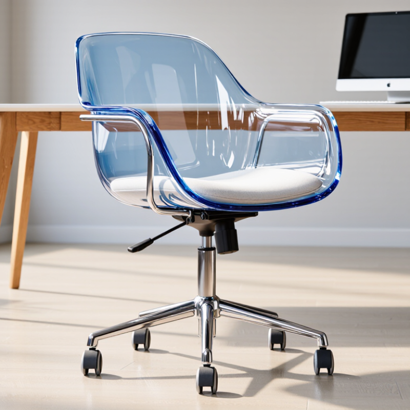 What Is an Acrylic Swivel Desk Chair?
