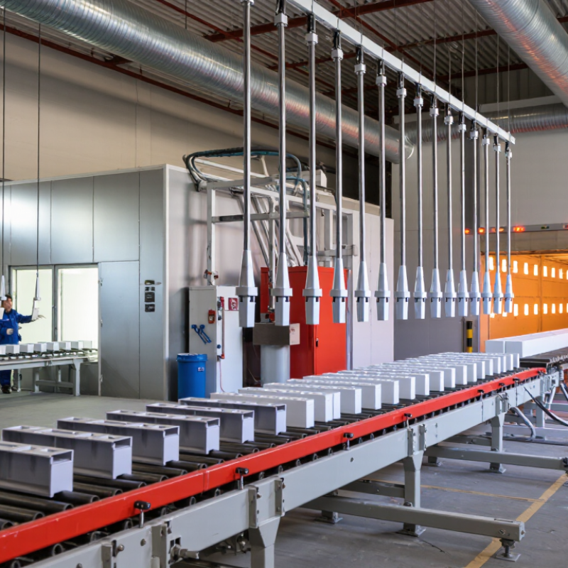 How to Choose a Powder Coating Spray Line in 2026?