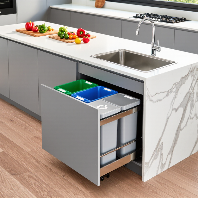 Why Choose a Trash Cabinet for Your Kitchen?