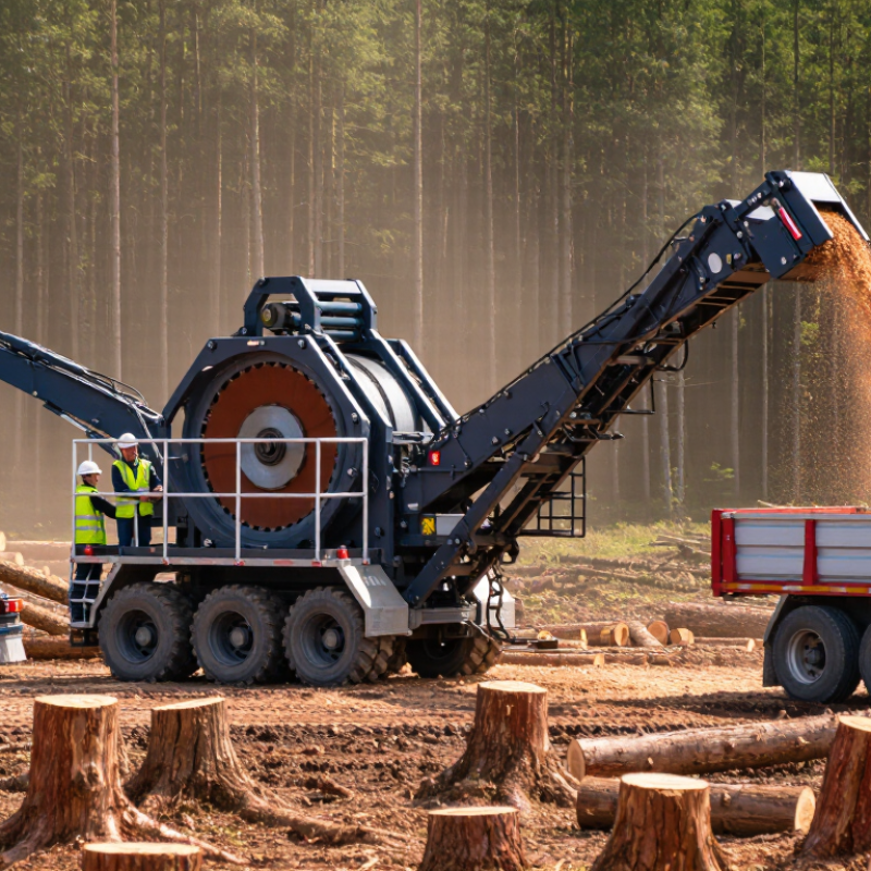 What Is a Moved Chipper Machine and How Does It Work?