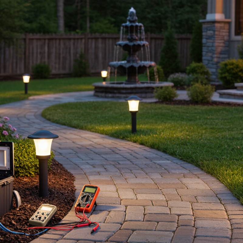 How to Fix a Low Voltage Landscape Lighting System Outage?