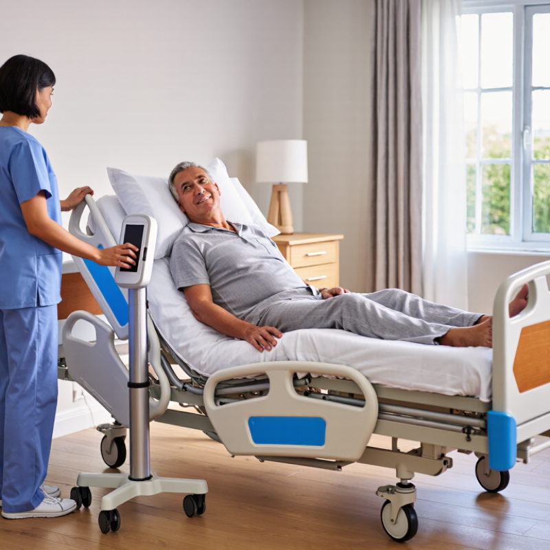 How to Adjust Home Care Bed Height Safely?