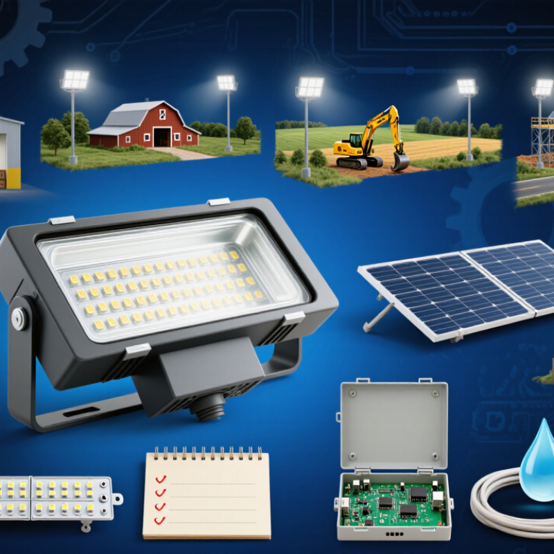 Top Solar Flood Light Manufacturers for Global Buyers