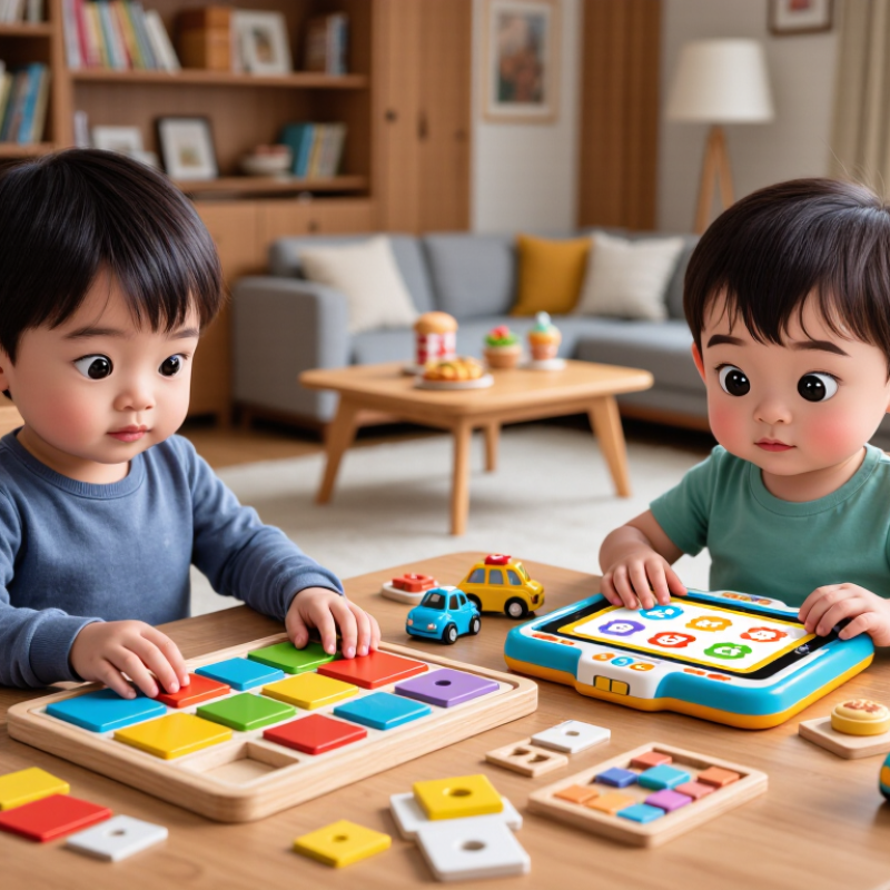 How to Compare Traditional and Electronic Learning Toys?