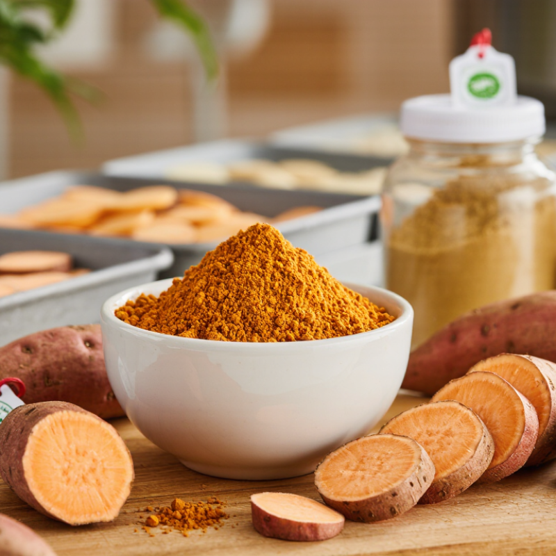 China Top Organic Sweet Potato Powder Supplier
