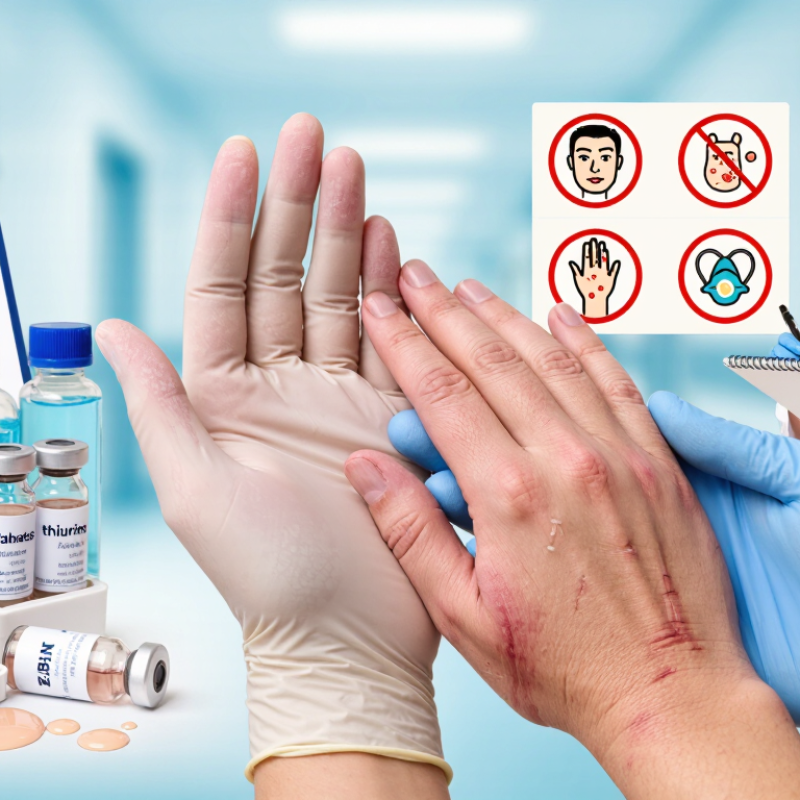 Topo 2026 O que causa alergias às luvas médicas?
