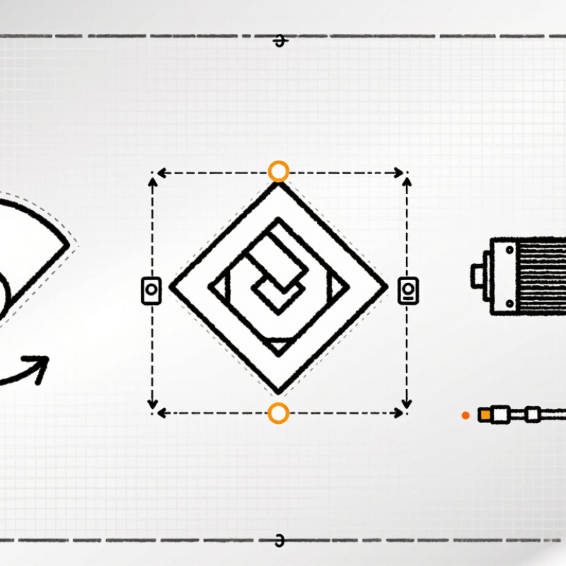 What Is a Rotary Actuator Symbol?