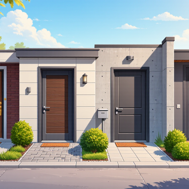 What Are the Top Types of Residential Entry Doors?