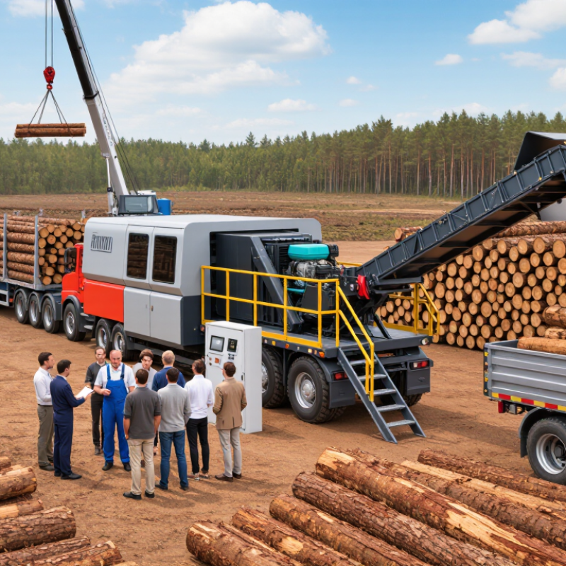 Top Moved Chipper Machine Suppliers for Global Buyers