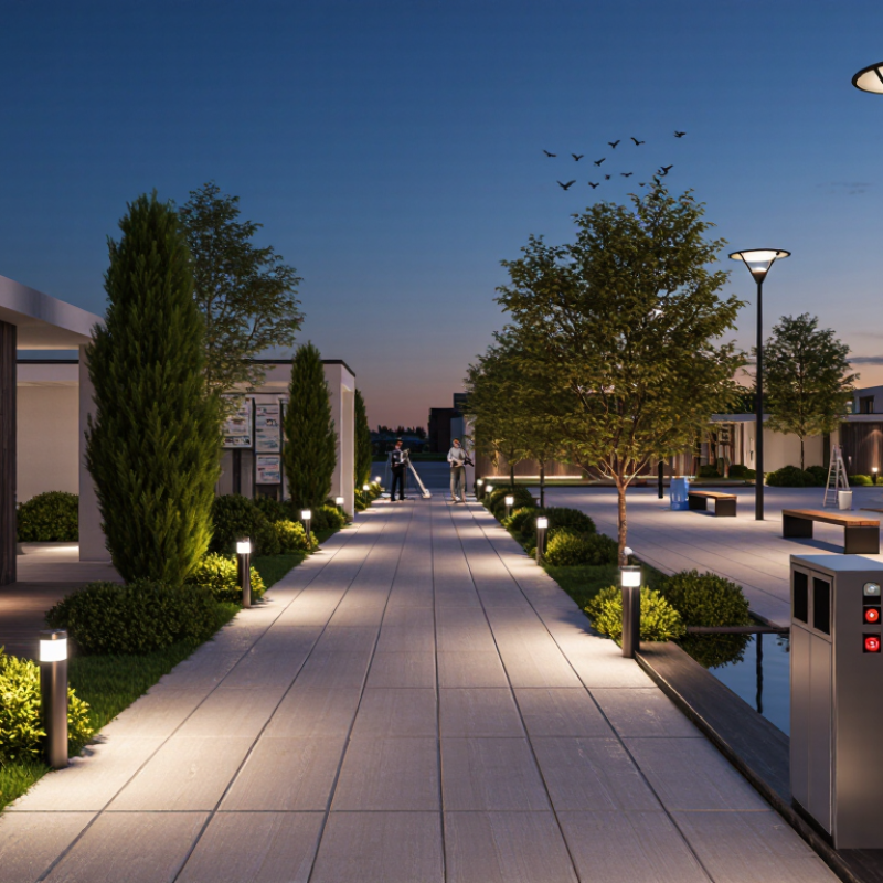 Como o design de iluminação melhora ambientes externos?