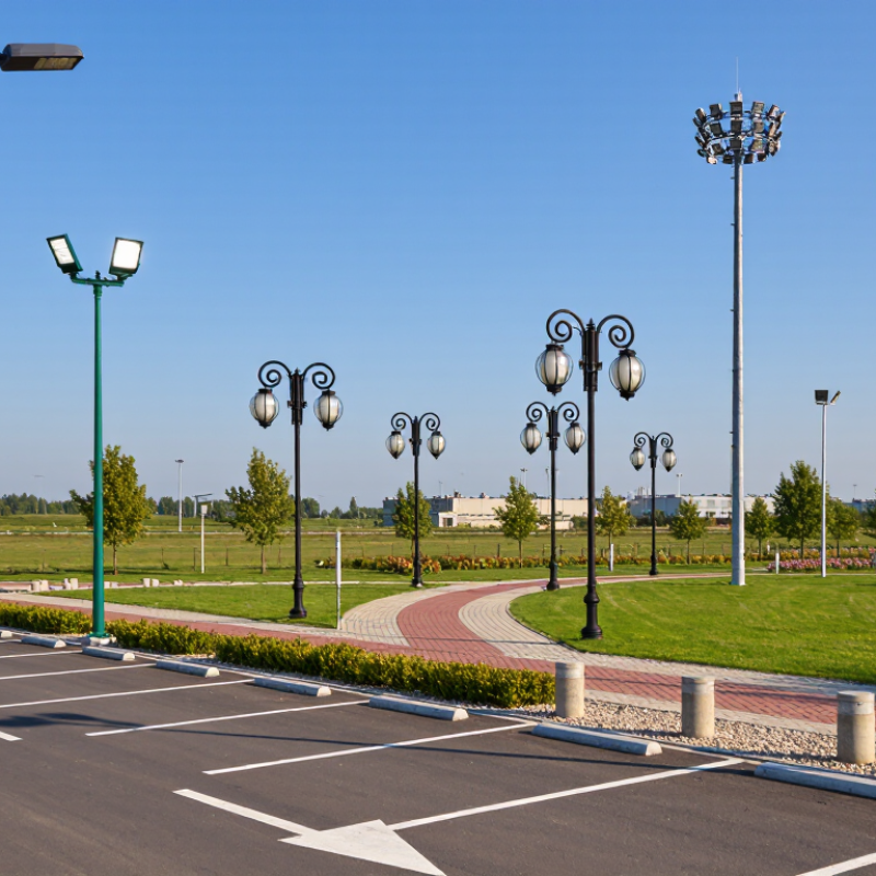 What Are the Top 10 Types of Outdoor Light Poles?