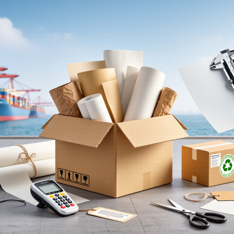 How to Source Custom Packaging Paper for Global Shipping?